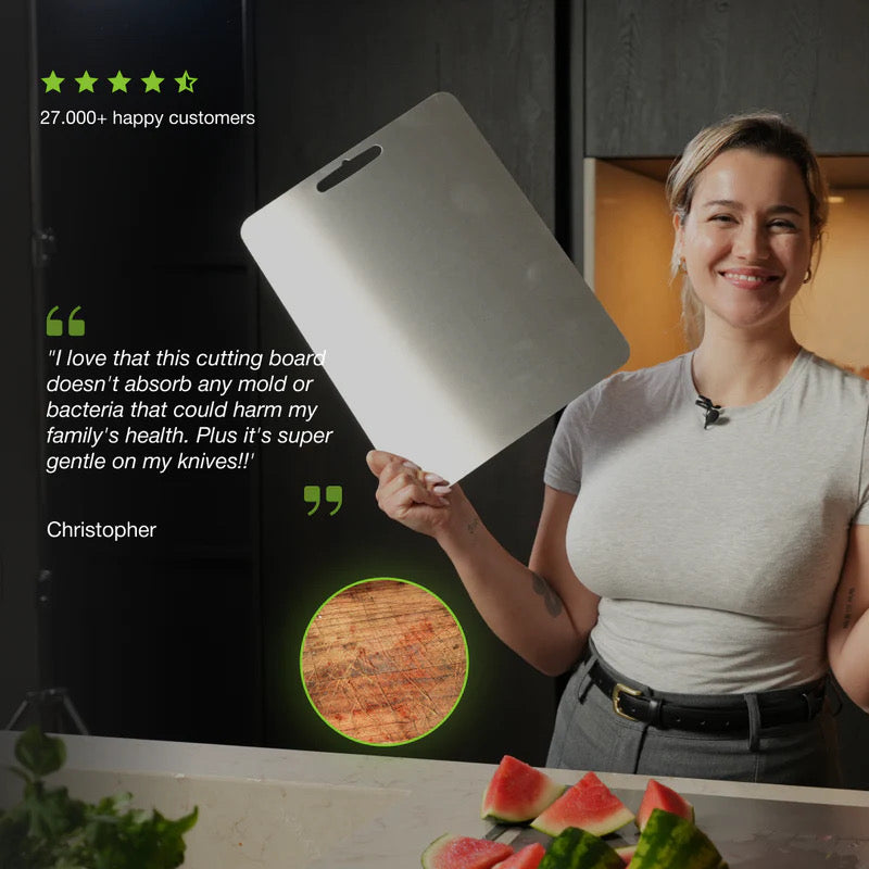 Titanium Cutting Board - Stovenic