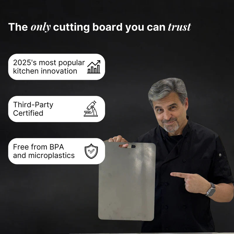 Titanium Cutting Board - Stovenic